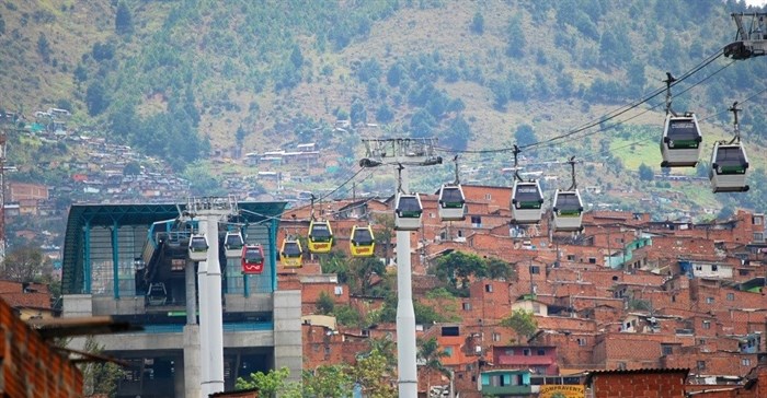 - Metrocable, Medellín, Colombia