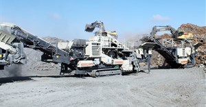 Metso LokotrackR LT300GPT mobile cone crusher and LT120T mobile jaw crusher
