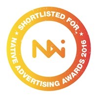2016 Native Advertising Awards shortlist