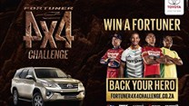Toyota Fortuner 4X4 urges SA to vote for one of four sporting heroes. Why?