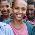 Participants in the Finote Hiwot project to end child, early and forced marriage in Ethiopia. ,