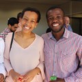 Hortgro bursary holders at the function in Stellenbosch - (from left) Lebotse Kamogelo, Faith Mokapane and Msizi Mdakiane.
