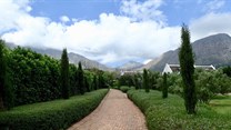 The key to luxury villa accommodation in the Winelands