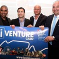 From left: Enver Duminy (CEO of Cape Town Tourism), Cllr Eddie Andrews, David Henwood (CEO of iVenture City Pass Cape Town), Claus Tworeck (City Sightseeing), James Vos (Shadow Minister of Tourism)