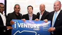 From left: Enver Duminy (CEO of Cape Town Tourism), Cllr Eddie Andrews, David Henwood (CEO of iVenture City Pass Cape Town), Claus Tworeck (City Sightseeing), James Vos (Shadow Minister of Tourism)