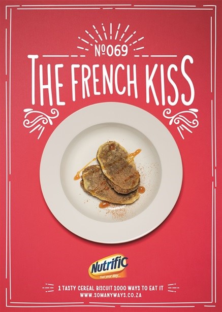 Strawberry or spinach? New campaign for Nutrific's wheat biscuit promises 1000 ways to eat it