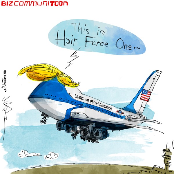 [Bizcommunitoon] Trump Air Force