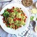 Winning dish: Dianne Bibby's nutrient-dense green pesto pasta