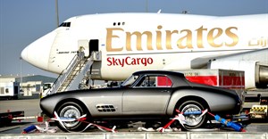 Emirates SkyCargo transports Classic Ferraris for Gulf Concours
