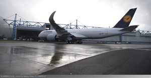 A350-900 DLH MSN074 rolls out station