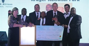 Shield Award winners, Karoo Lion Search Team from Karoo National Park, SANParks