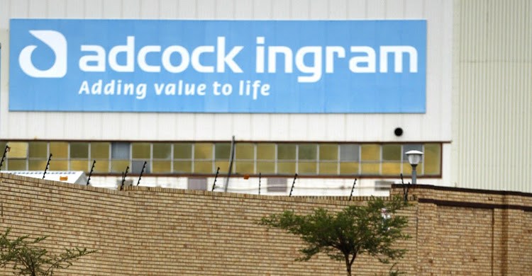 A sign outside the Adcock Ingram offices in Johannesburg.<p>Picture: