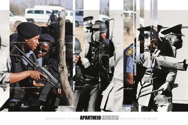 'Make sense of the present: Police' for The Apartheid Museum.