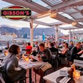 Gibsons' new alfresco all-weather terrace dining enclosure.