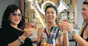Trying out News Cafe’s new cocktail at The Boardwalk are, from left, Mon-Lee March, 24, Luisa Kutz, 33, and Ashley Tessendorf, 25.
Picture: