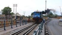 diego_cue via  - Train on the border of Zambia and Zimbabwe