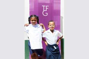 TFG makes learners proud on first day of school