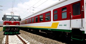 - The Ethiopia-Djibouti train line in Addis Ababa. AFP PHOTO | ZACHARIAS ABUBEKER