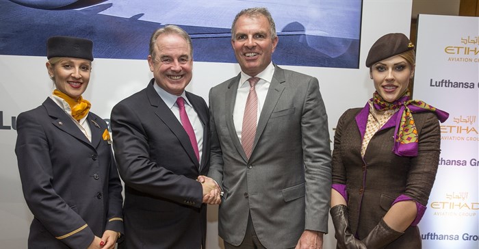 Etihad, Lufthansa announce new commercial partnership