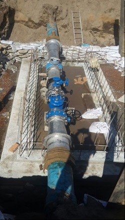 300mmØ bulk water connection installation for Pearl Valley, Paarl