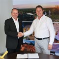 (Left) Neil Bald - aha Hotels and Lodges CEO and (Right) Joris Bertens, Managing Director of Sefapane Lodges & Safari.