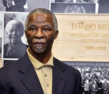 Former president, Thabo Mbeki, the new chancellor for Unisa<p>Image source: