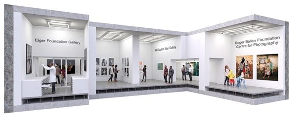 Renderings of the M&C Saatchi Abel Photography Gallery