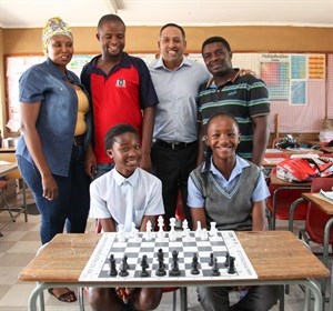 Diepsloot girls compete at SA Junior Chess Championship