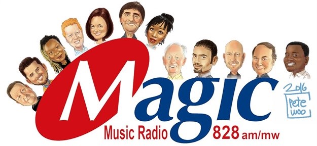 The Magic827 presenter line-up, by Pete Woo.