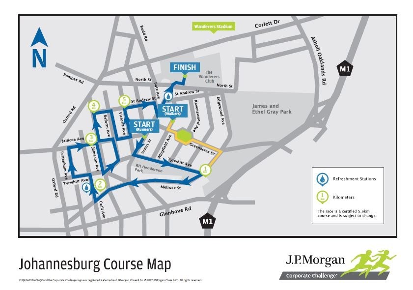 Temporary road restrictions for the 2017 J.P. Morgan Corporate Challenge