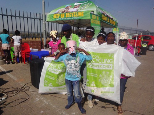 Trash to Treasure recycling activations and outreach programs were held across the City of Johannesburg