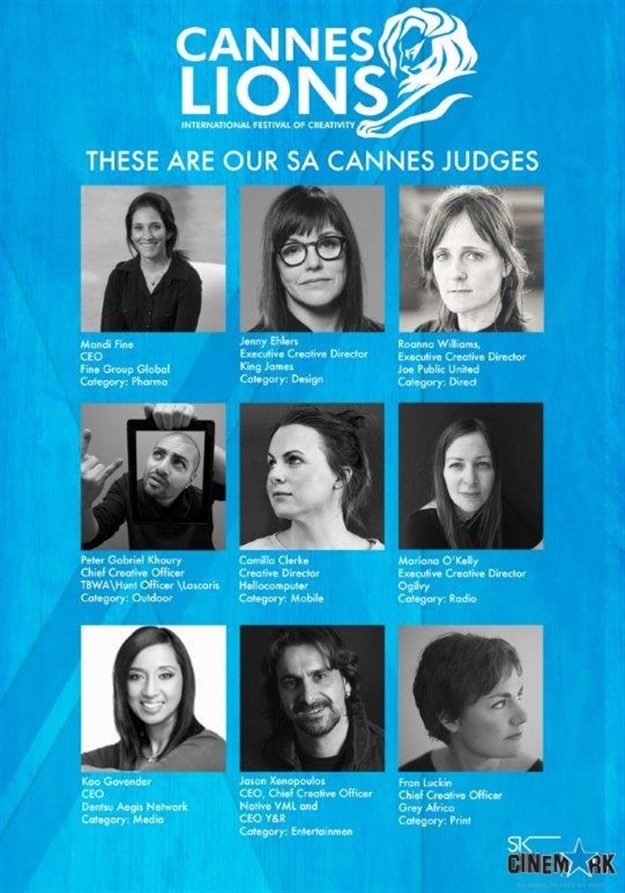 Meet SA's Cannes Lions 2017 judges!