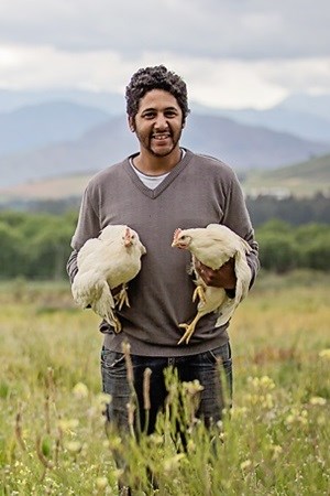 Chicken farmer Rico Vergotine