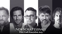Inaugural 'film craft' executive jury selected for New York Festivals