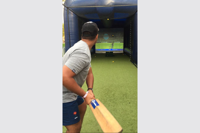 Do you have what it takes to face the likes of Dale Steyn or Vernon Philander? There’s only one way to find out (short of trying out for the Proteas)... at the one-of-a-kind Standard Bank Cricket Batting Simulator in the Rand Show’s new “Let’s Play” sports hall. Closing weekend, Friday to Sunday, 21-23 April 2017, at the Rand Show, Joburg Expo Centre, Nasrec.