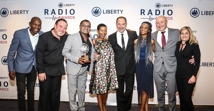 Team Hot 91.9 FM at the Liberty Radio Awards. Image © Times Media.