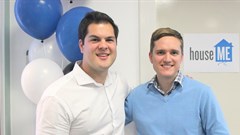 HouseME founders Benjamin Shaw and Kyle Bradley