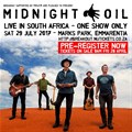 Midnight Oil live in SA for one show only