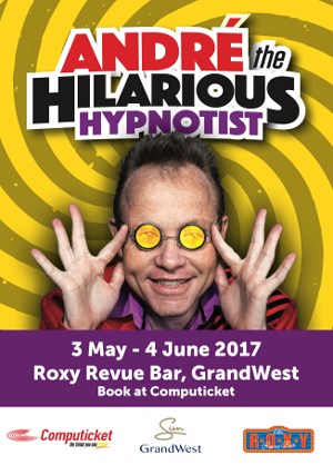 Andre the hilarious hypnotist returns to GrandWest