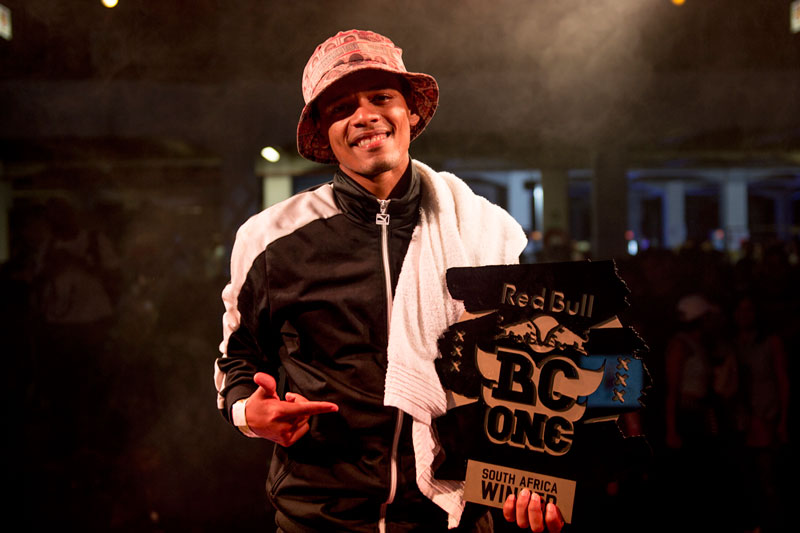 B-Boy Meaty wins Red Bull BC One South Africa Cypher trophy