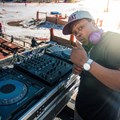 DJ Black Sparrow on the Corona Cooler Box Stage at Afriski Winterfest © Shawn van Zyl