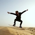 Ricky Wilson takes on the Abu Dhabi desert dunes as part of his 48 Hour Challenge