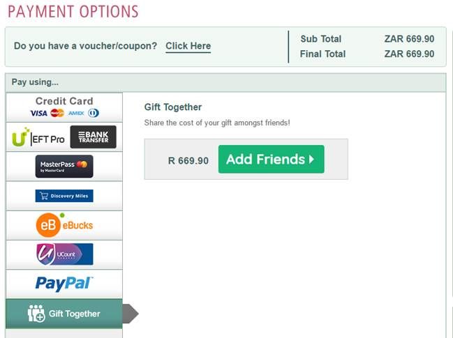 NetFlorist enables shared payments