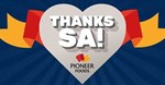Pioneer Foods launches Thanks SA! campaign to consumers, traders