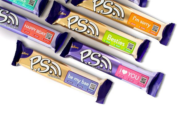#Winning with the new Cadbury P.S. bar