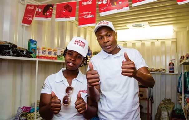 Coca-Cola's Bizniz in a Box helps turn the tide against youth unemployment