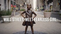 Canes Lions PR Grand Prix winner Fearless Girl, by McCann New York, State Street Global Advisors.