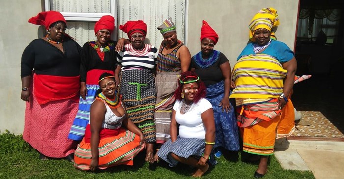 This group of women from the farm Rosenhof near Humansdorp is one of a number of successful creative development enterprises to emerge from employee wellness programmes implemented by Agri Eastern Cape members. Their clothing and beaded accessories brand, African Queens, aims to upskill more unemployed women in the area. (Image: Supplied)