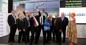 Kaap Agri Limited Directors celebrating the listing at the JSE