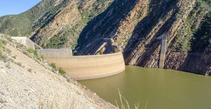 The Kouga Dam stands at just 18.6% capacity. Image Supplied